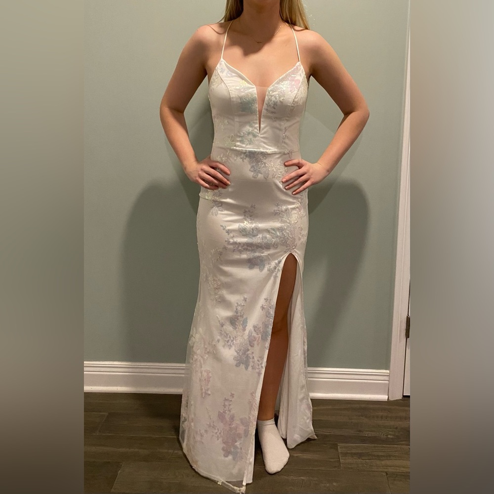 White Prom Dress